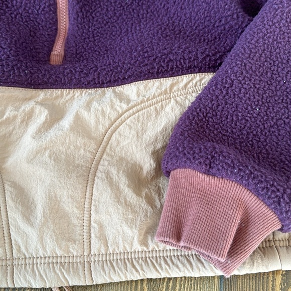 Fabletics Mallory Fleece Pullover  half -zip xs - Picture 3 of 7
